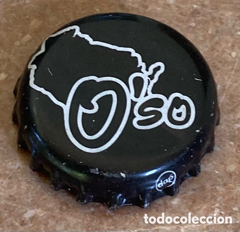 Coleccionismo de cervezas: BOTTLE CAP TAP&Oacute;N CORONA CAPSULE CHAPA BEER BIER BIERE O&acute;SO. E.E.U.U./ U.S.A.--LOTE N. 665--CARMANJO