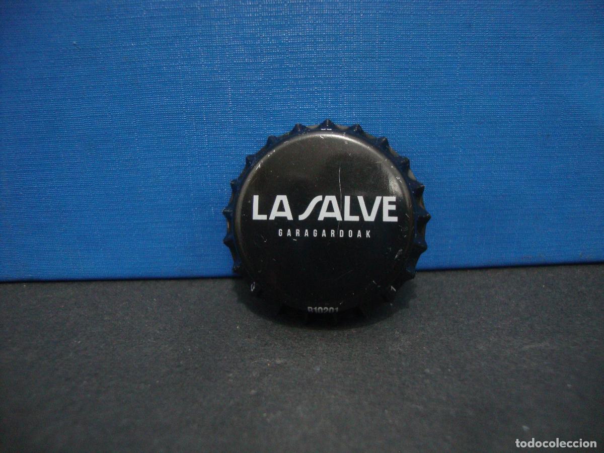 Coleccionismo de cervezas: CHAPA CERVEZA LA SALVE NUEVA