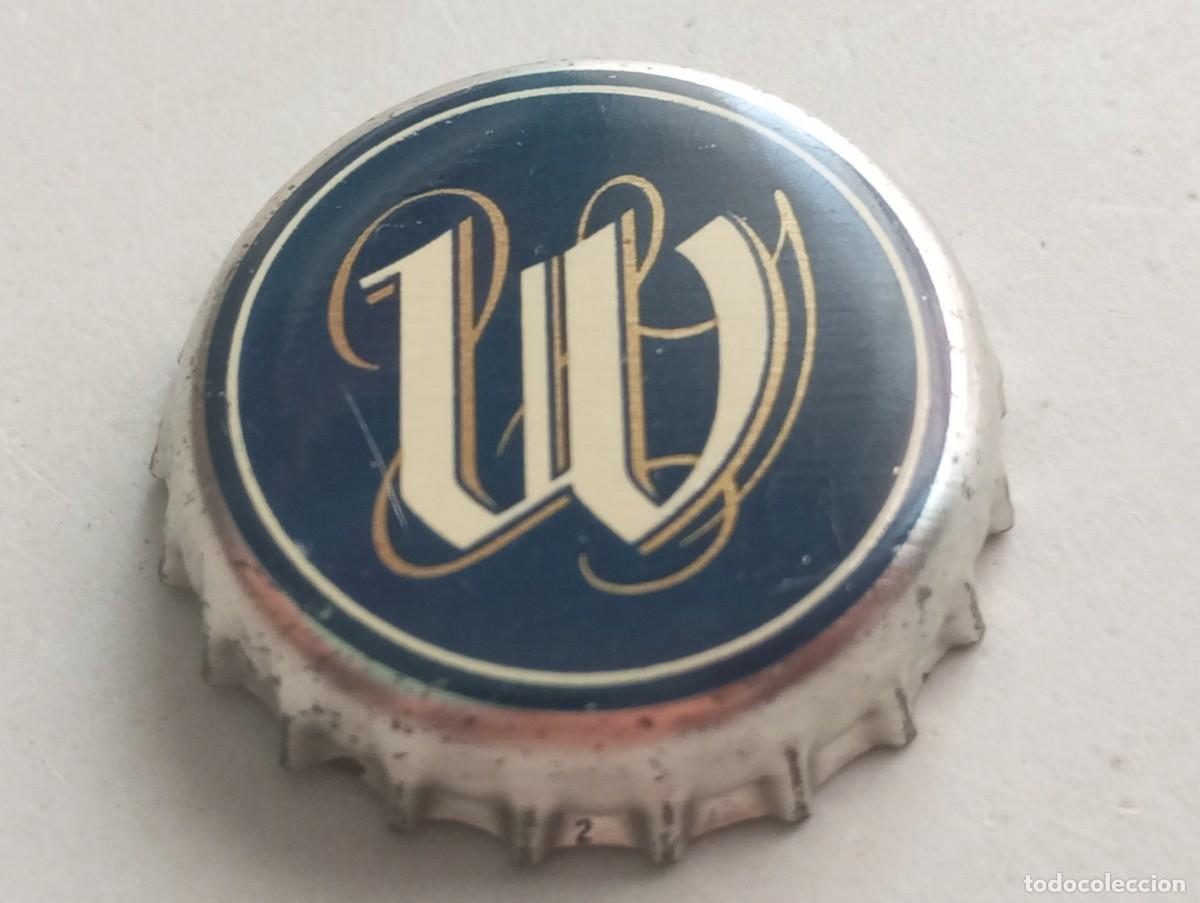Coleccionismo de cervezas: Chapa tap&oacute;n corona de la cerveza de Pa&iacute;ses Bajos LA TRAPPE WITTE