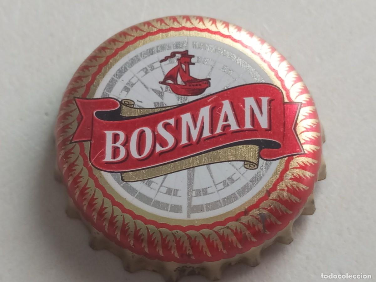 Coleccionismo de cervezas: Chapa tap&oacute;n corona de la cerveza polaca BOSMAN