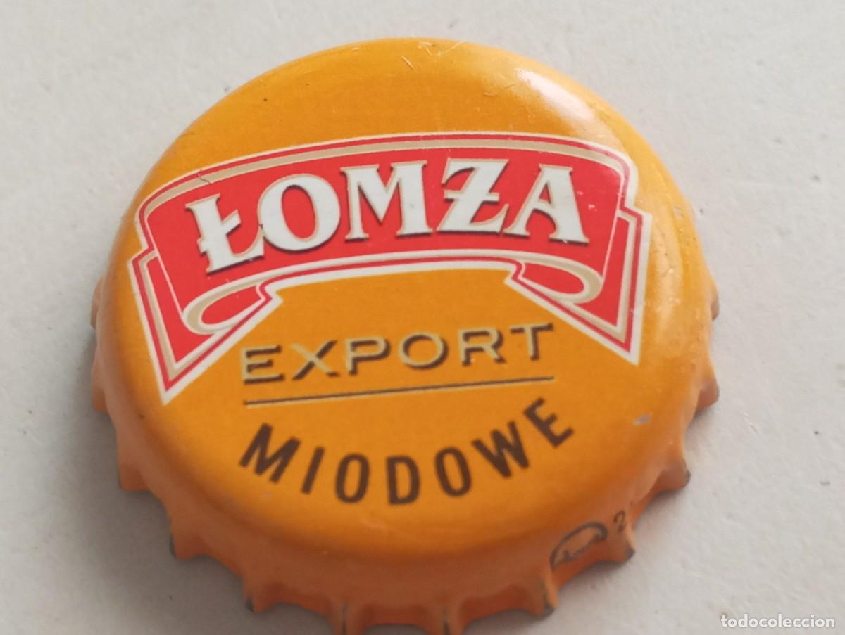 Coleccionismo de cervezas: Chapa tap&oacute;n corona de la cerveza polaca LOMZA EXPORT MIODOWE