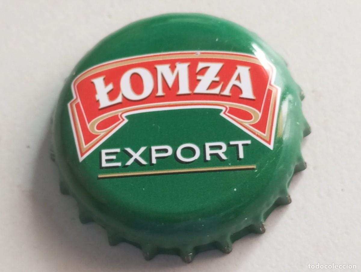 Coleccionismo de cervezas: Chapa tap&oacute;n corona de la cerveza polaca LOMZA EXPORT