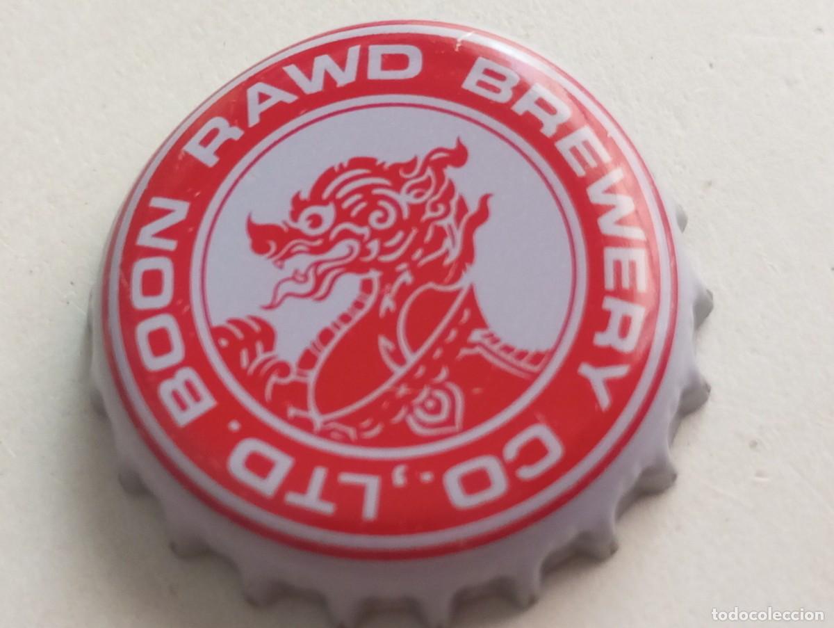 Coleccionismo de cervezas: Chapa tap&oacute;n corona de la cerveza tailandesa BOON RAWD BREWERY