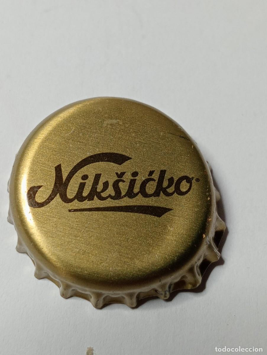 Coleccionismo de cervezas: CHAPA DE CERVEZA TAPON CORONA DE NIKSICKO MONTENEGRO ORO NUEVO