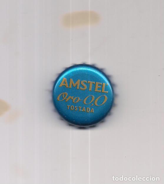 Coleccionismo de cervezas: 1 chpa amstel tostada 0,0 '''' Novedad fact. CP