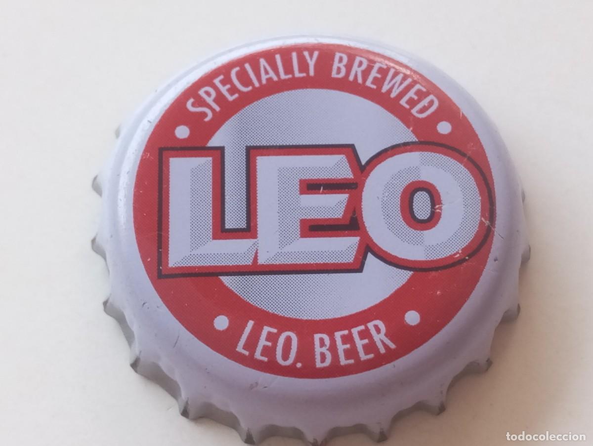 Coleccionismo de cervezas: Chapa tap&oacute;n corona de la cerveza tailandesa LEO SPECIALLY BREWED