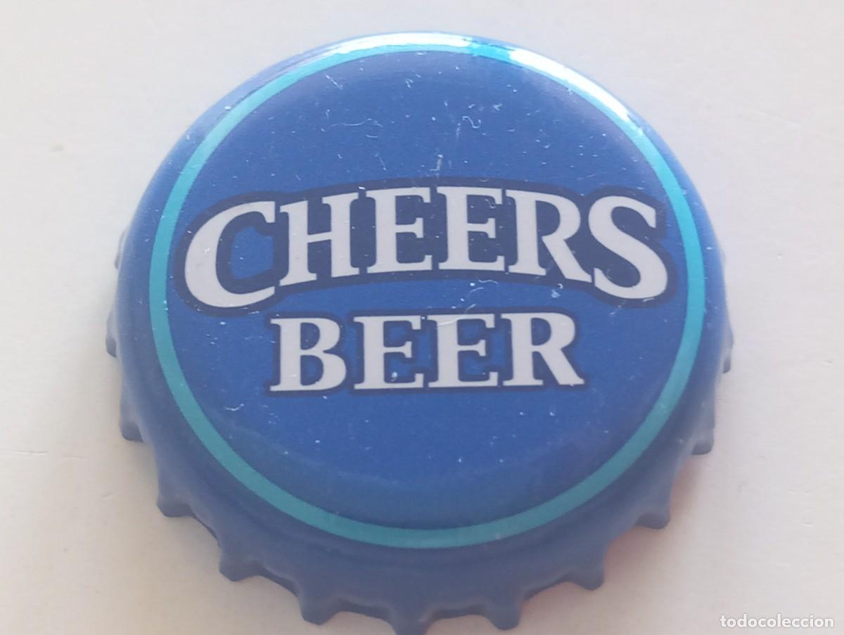 Coleccionismo de cervezas: Chapa tap&oacute;n corona de la cerveza tailandesa CHEERS BEER