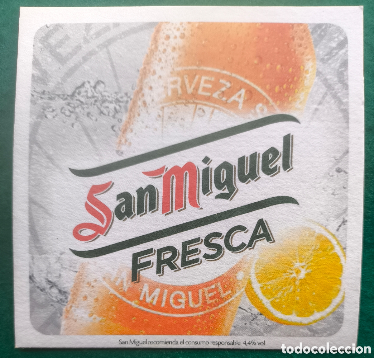 Collectable Beer: CERVEZA SAN MIGUEL FRESCA POSAVASOS BREWERIANA