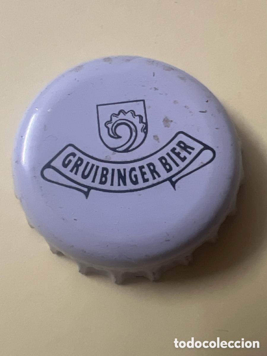 Sammeln von Brauereiartikeln: T4/X128/N1. CHAPA CERVEZA - ALEMANIA - Gruibinger Bier