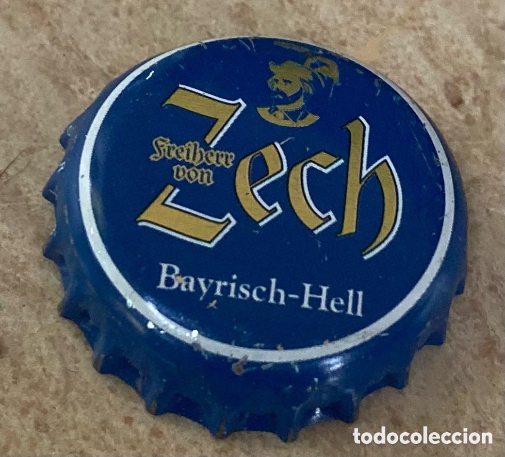 Coleccionismo de cervezas: TAP&Oacute;N CORONA BOTTLE CAP CHAPA CAPSULE BEER CERVEZA BIER ZECH (1).ALEMANIA.-- LOTE N.3810--CARMANJO