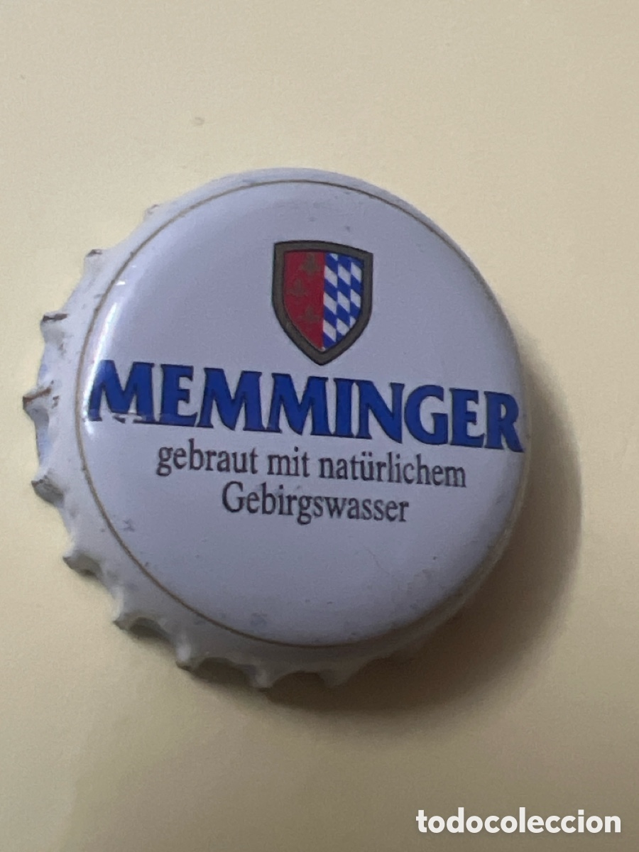 Collectable Beer: T4/X129/A5. CHAPA CERVEZA - ALEMANIA - Memminger gebraut mit nat&uuml;rlichem Gebirgswasser
