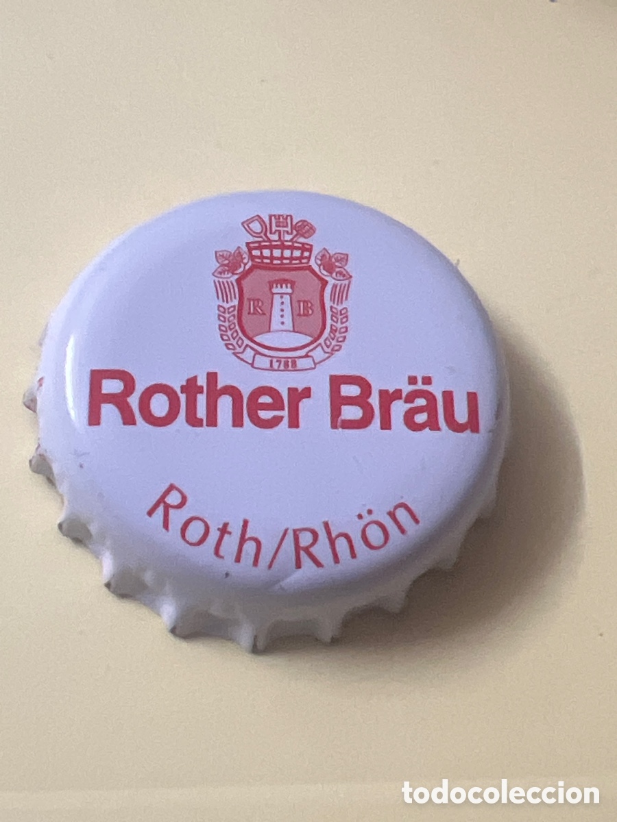 Sammeln von Brauereiartikeln: T4/X129/J1. CHAPA CERVEZA - ALEMANIA - Rother Br&auml;u Roth/Rh&ouml;n