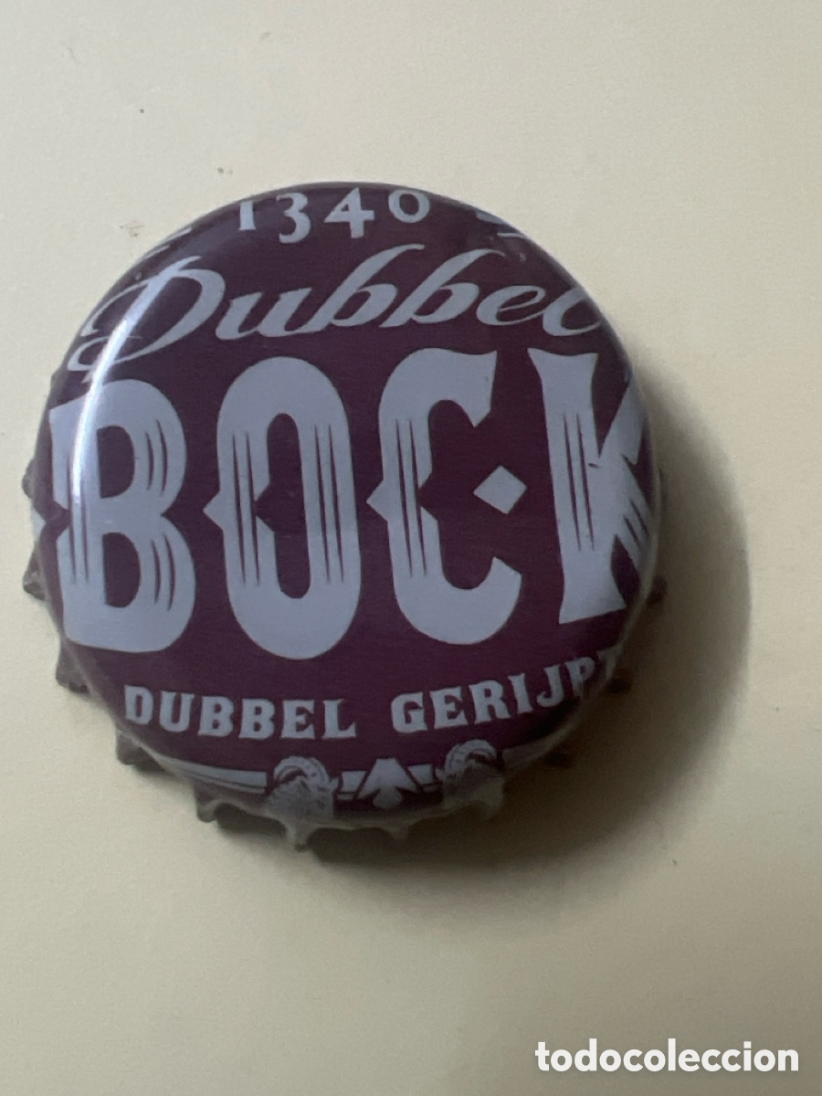 Coleccionismo de cervezas: T4/X129/Q1. CHAPA CERVEZA - Pa&iacute;ses Bajos - 1340 Dubbel Bock Dubbel gerijpt