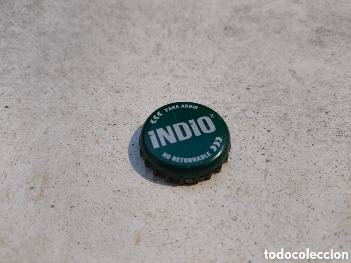 Coleccionismo de cervezas: Chapa Cerveza Indio (CROWN)