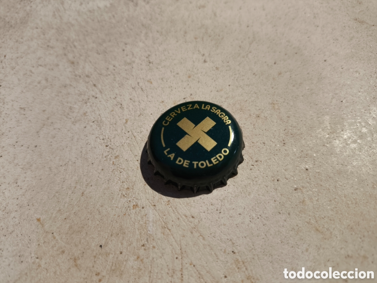 Coleccionismo de cervezas: Chapa Cerveza La Sagra Rva (CP)