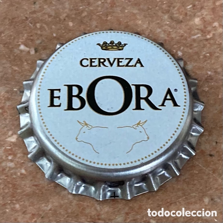 Coleccionismo de cervezas: TAP&Oacute;N CORONA TAPPI BOTTLE CAP CAPSULE CHAPA CERVEZA ARTESANA EBORA.TOLEDO.--LOTE N.3759--CARMANJO