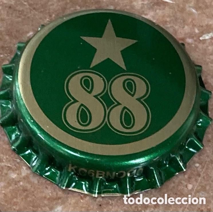 Coleccionismo de cervezas: TAP&Oacute;N CORONA CAPSULE BIERE BOTTLE CAP TAPPI BIRRA BIER CHAPA CERVEZA BEER 88.--LOTE N.2725--CARMANJO