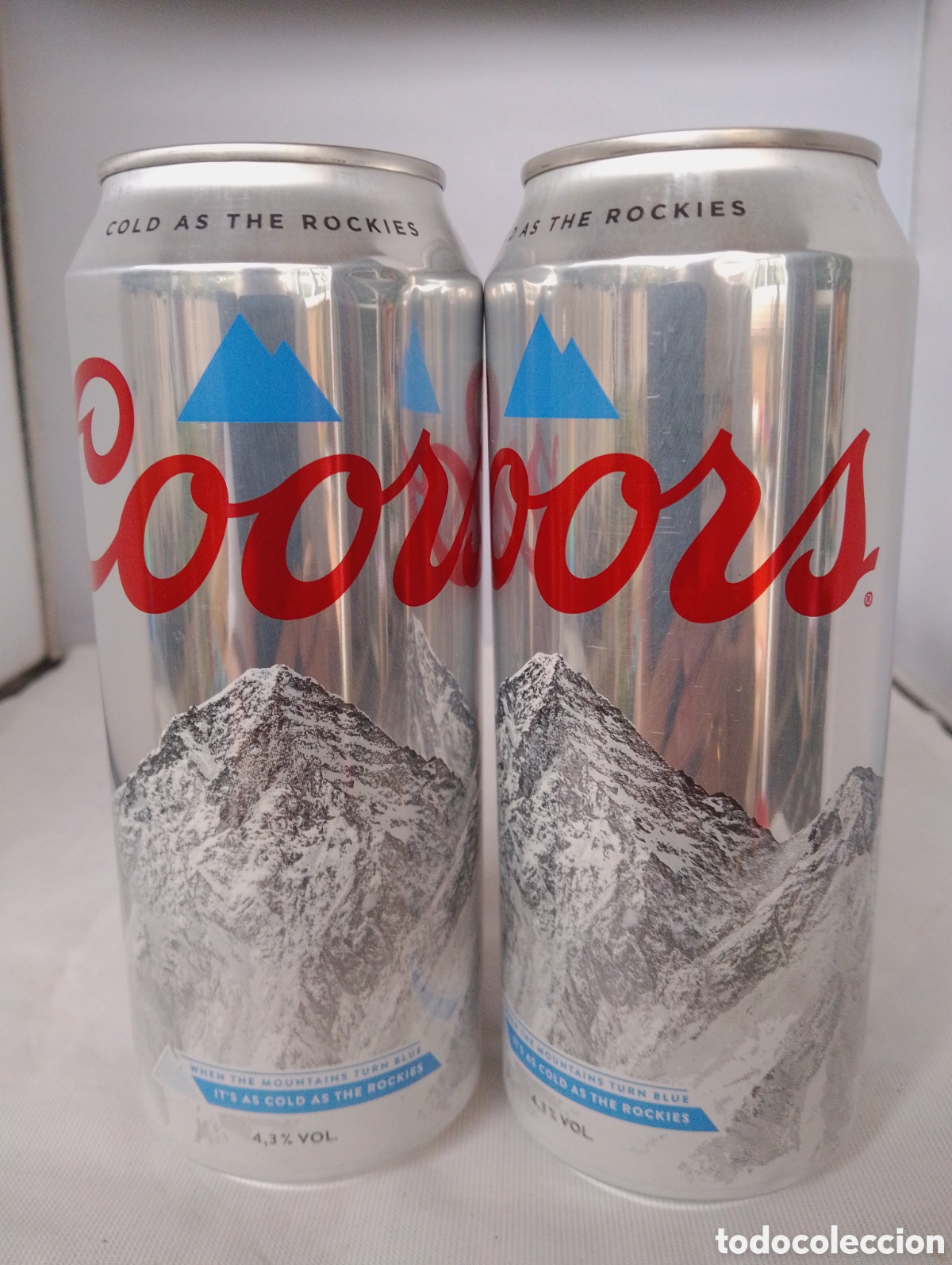 Coleccionismo de cervezas: Lata Cerveza 500ml COORS Chequia