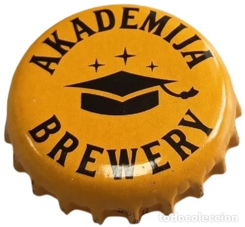 Coleccionismo de cervezas: Montenegro Capsule de Bi&egrave;re Beer Crown Cap Akademija Brewery RP842 tap&oacute;n corona