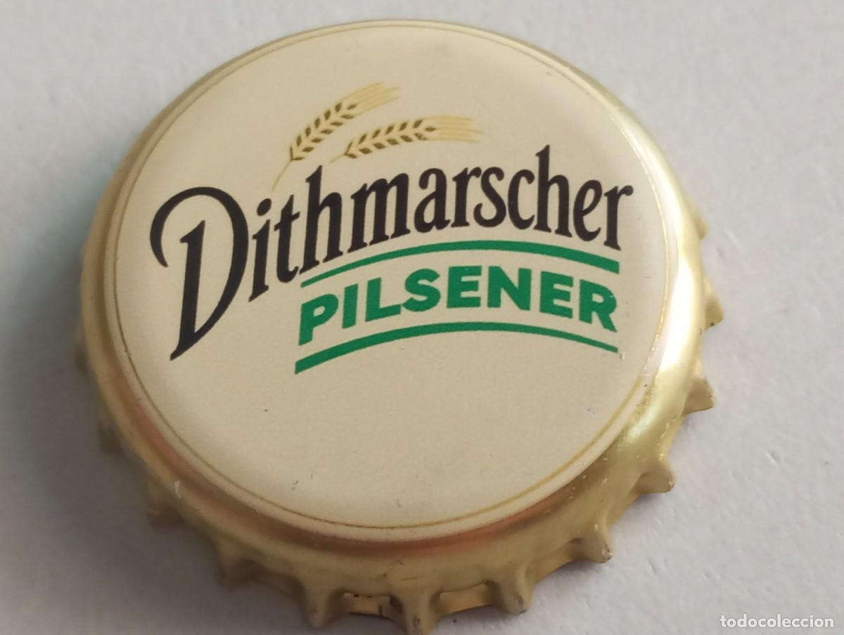 Coleccionismo de cervezas: Chapa tap&oacute;n corona de la cerveza alemana DITHMARSCHER PILSENER