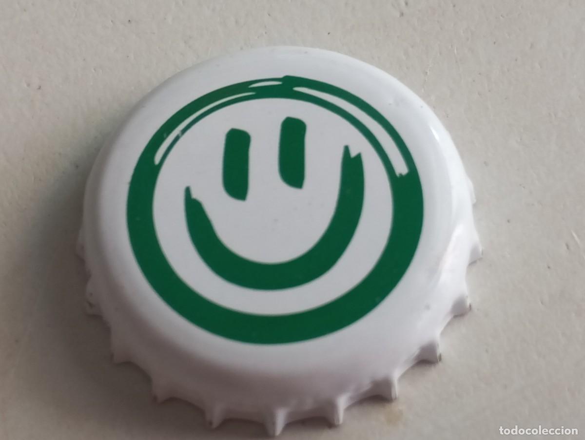 Coleccionismo de cervezas: Chapa tap&oacute;n corona de la cerveza alemana GR&Uuml;NER HELL