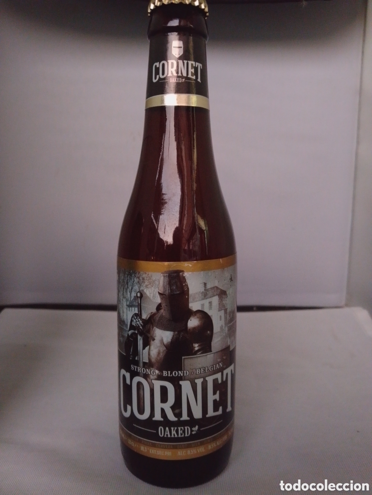 Coleccionismo de cervezas: Botella Llena Cerveza CORNET OAKED