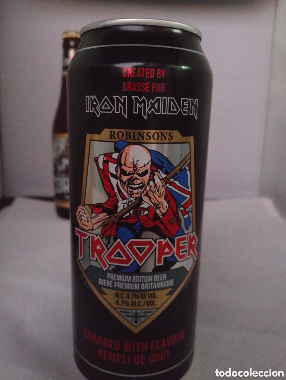 Coleccionismo de cervezas: Lata Cerveza IRON MAIDEN 500ml