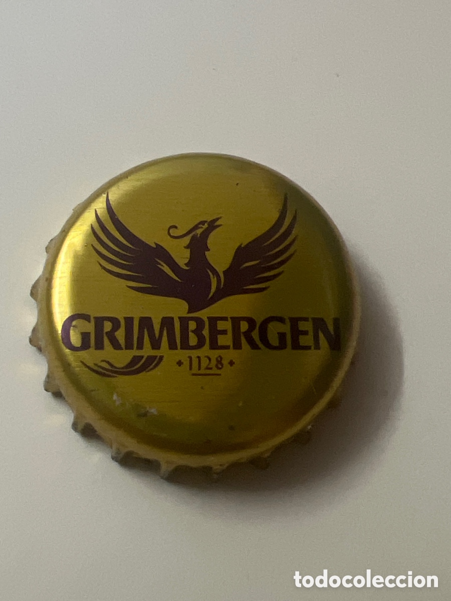 Coleccionismo de cervezas: T4/X128/P6. CHAPA CERVEZA - FRANCIA - Grimbergen 1128