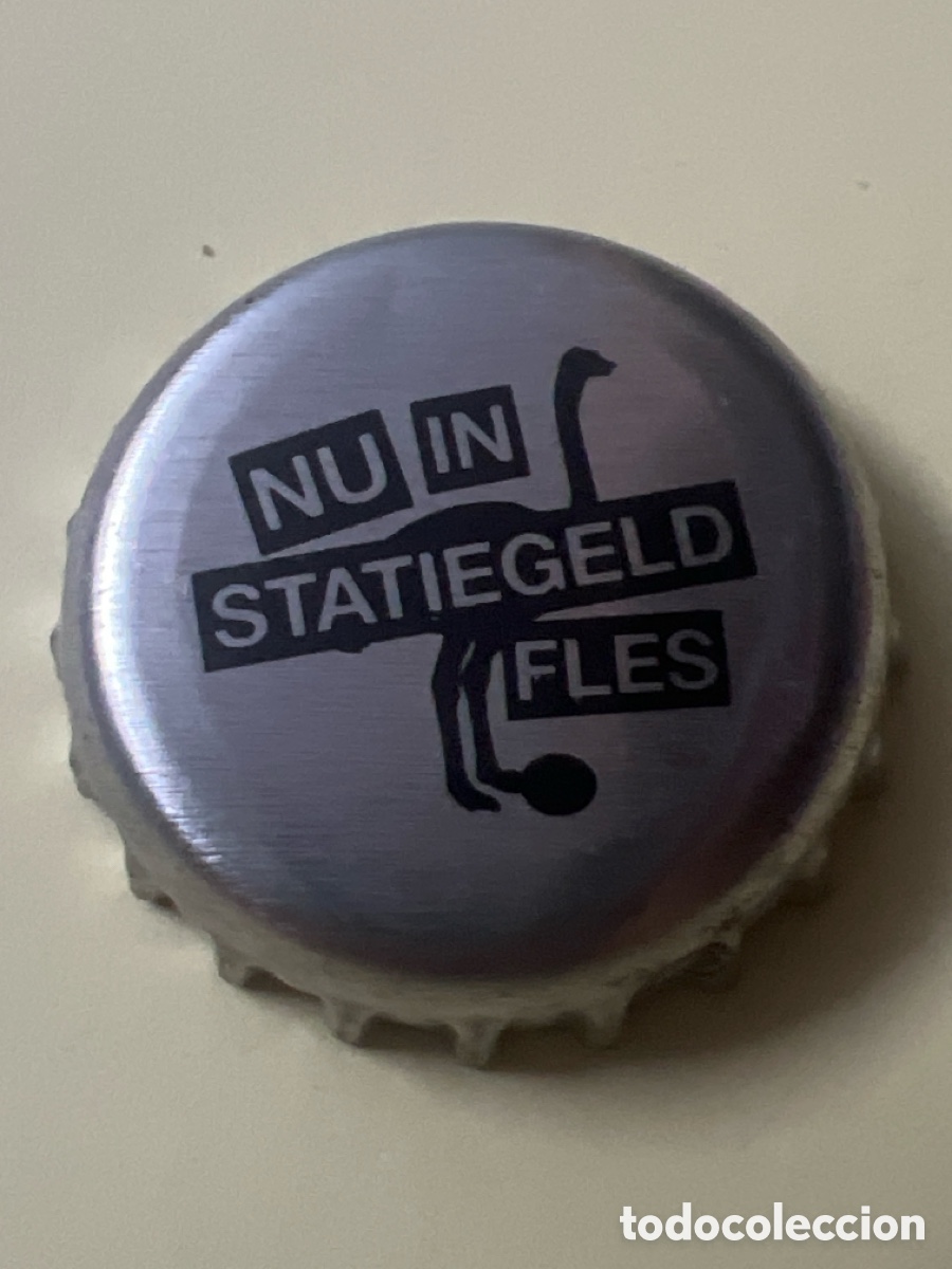 Colecionismo de cervejas: E115. CHAPA CERVEZA - Nu In Statiegeld Fles - Pa&iacute;ses Bajos