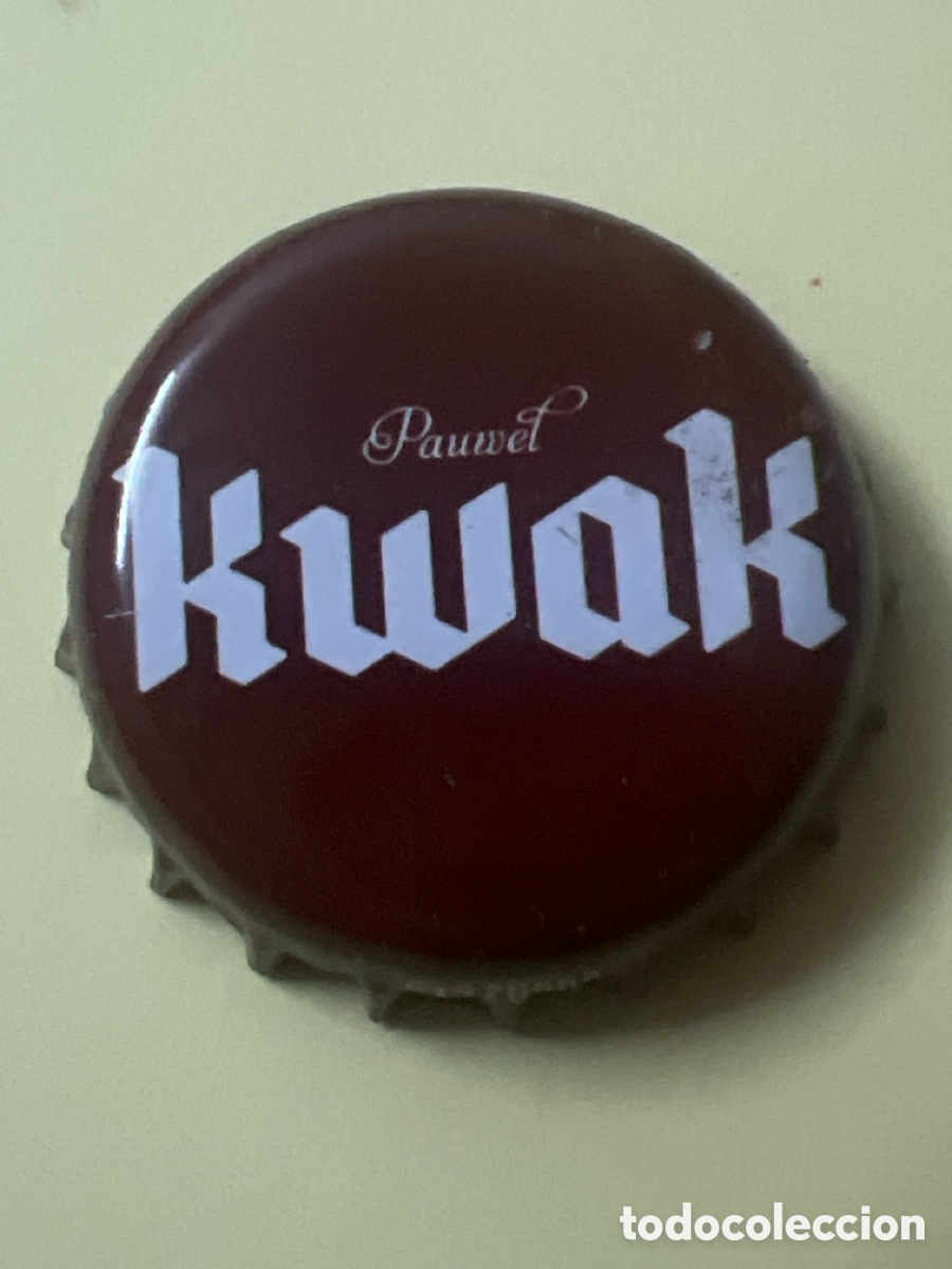 Coleccionismo de cervezas: E178. CHAPA CERVEZA - B&Eacute;LGICA - Pauwel Kwak