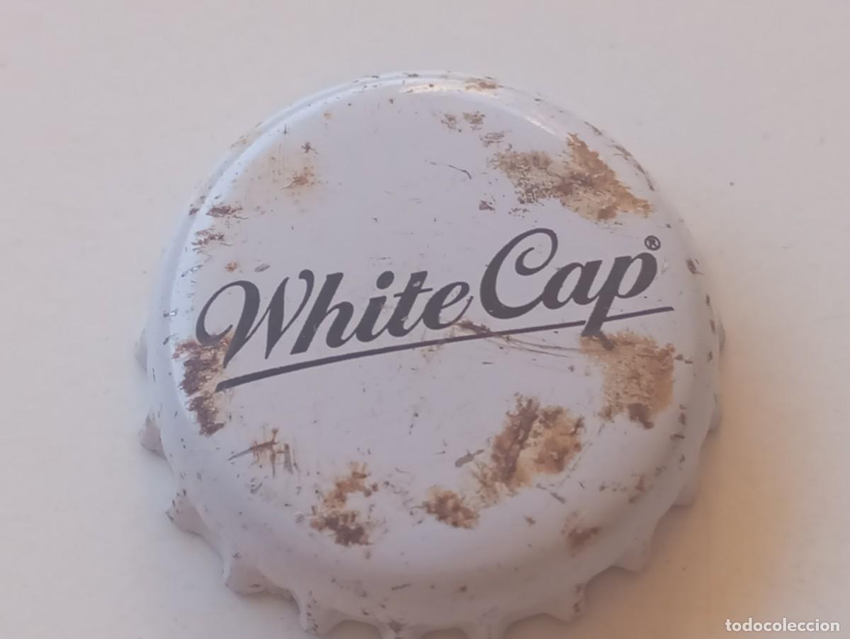 Coleccionismo de cervezas: Chapa tap&oacute;n corona de la cerveza keniana WHITE CAP