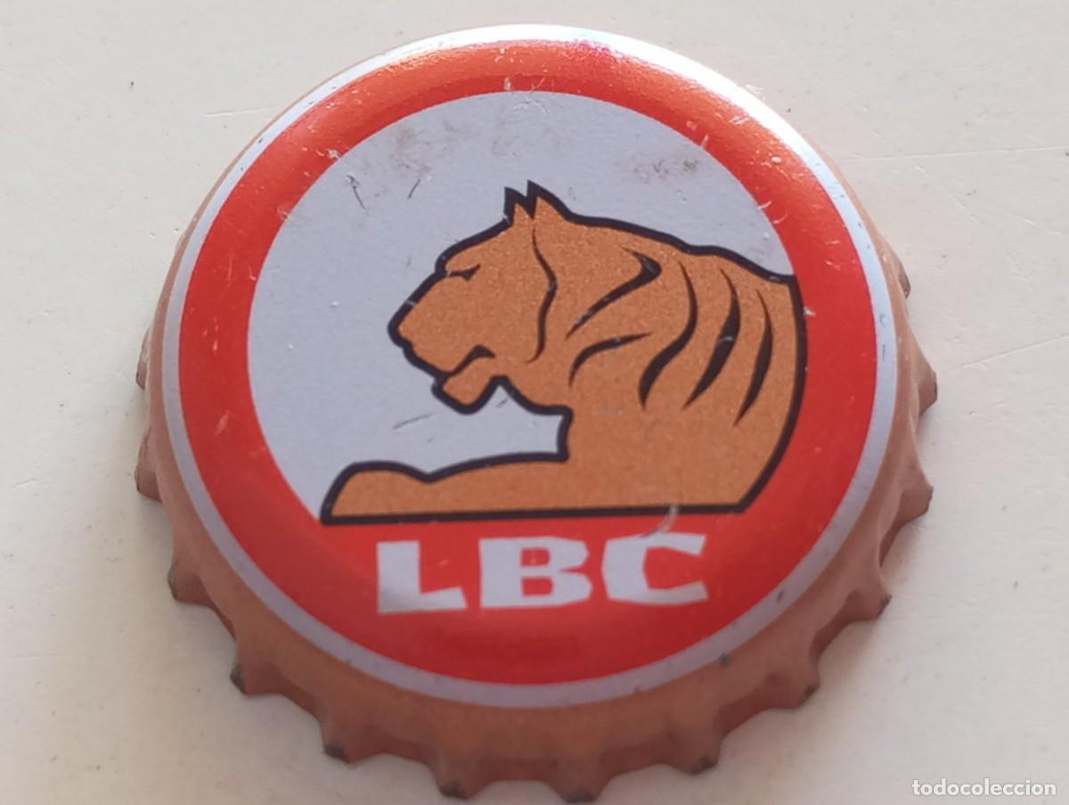 Coleccionismo de cervezas: Chapa tap&oacute;n corona de la cerveza de Laos LBC