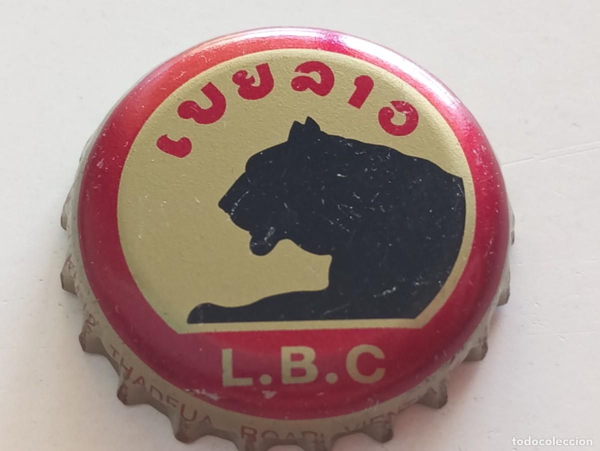 Coleccionismo de cervezas: Chapa tap&oacute;n corona de la cerveza de Laos L.B.C (LAO BREWERY CO.)