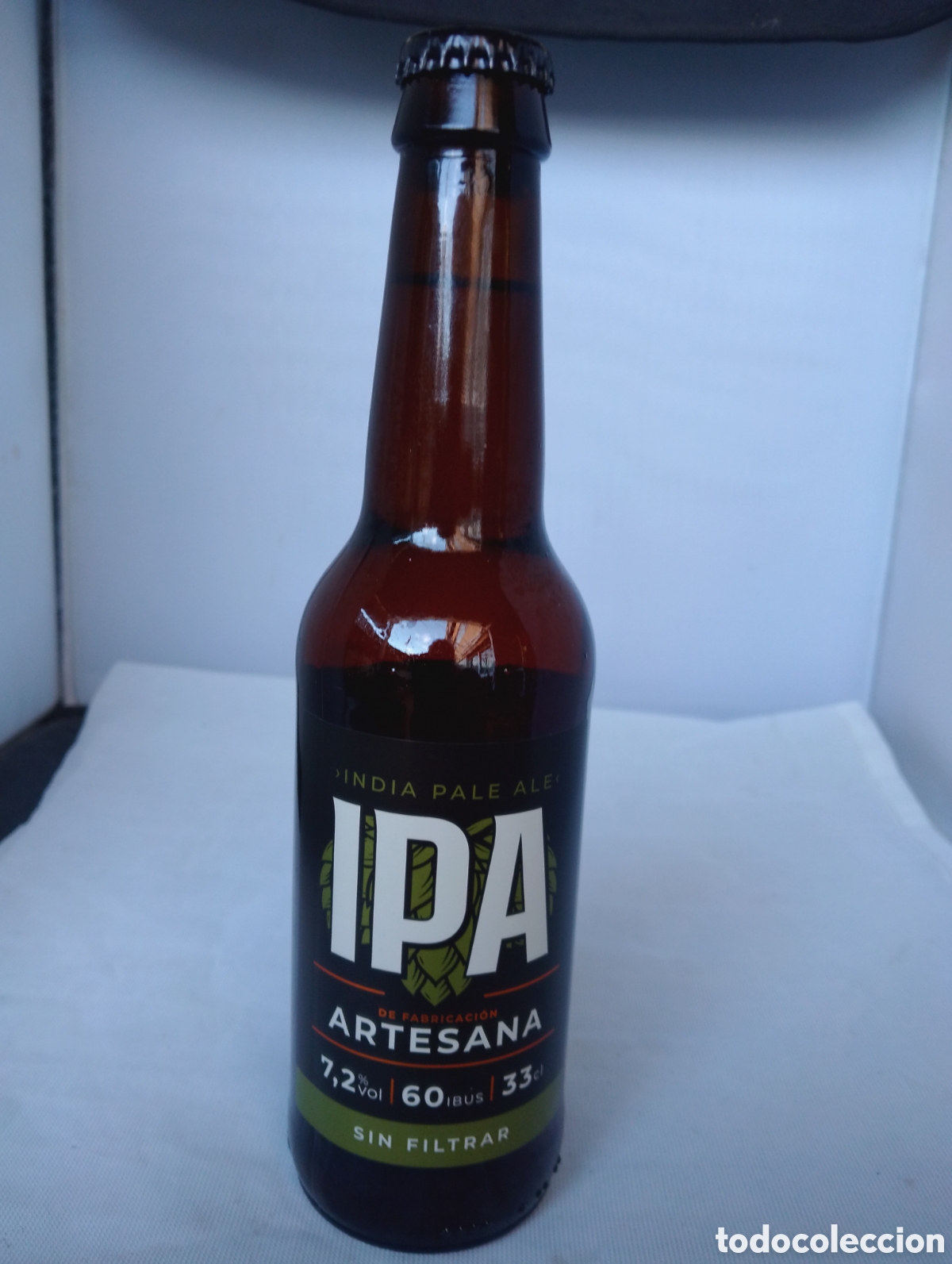 Coleccionismo de cervezas: Cerveza Botella LLENA IPA IBUS60