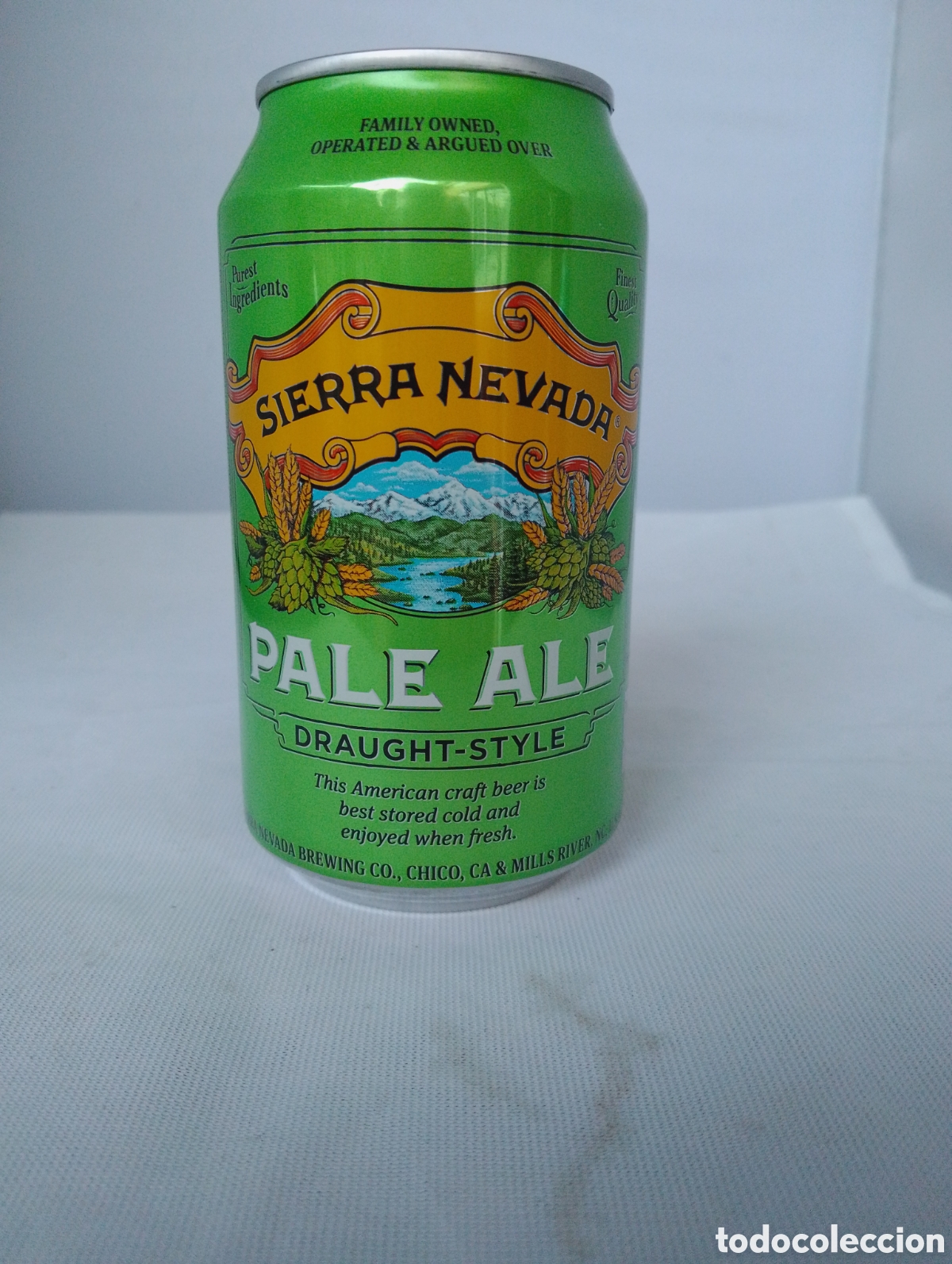 Coleccionismo de cervezas: Cerveza Sierra Nevada USA Pal&eacute; Ale