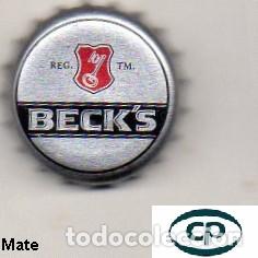 Coleccionismo de cervezas: chapa - cerveza - ALEMANIA - Beck's