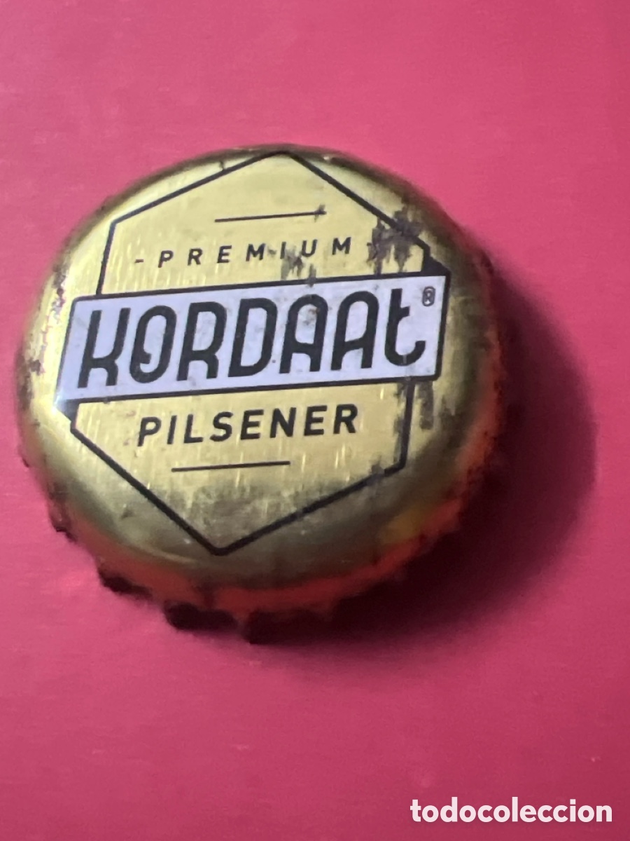 Collectable Beer: T4/X127/M4. CHAPA CERVEZA - Kordaat Premium Pilsener - PA&Iacute;SES BAJOS