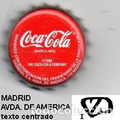 Coleccionismo de cervezas: chapa - refresco - ESPA&Ntilde;A - Coca Cola - Foto 1