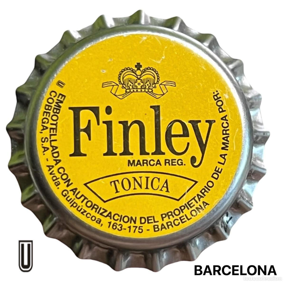 Coleccionismo de cervezas: TAPON CORONA CHAPA BOTTLE CAP KRONKORKEN CAPSULE TAPPI FINLEY TONICA - BARCELONA