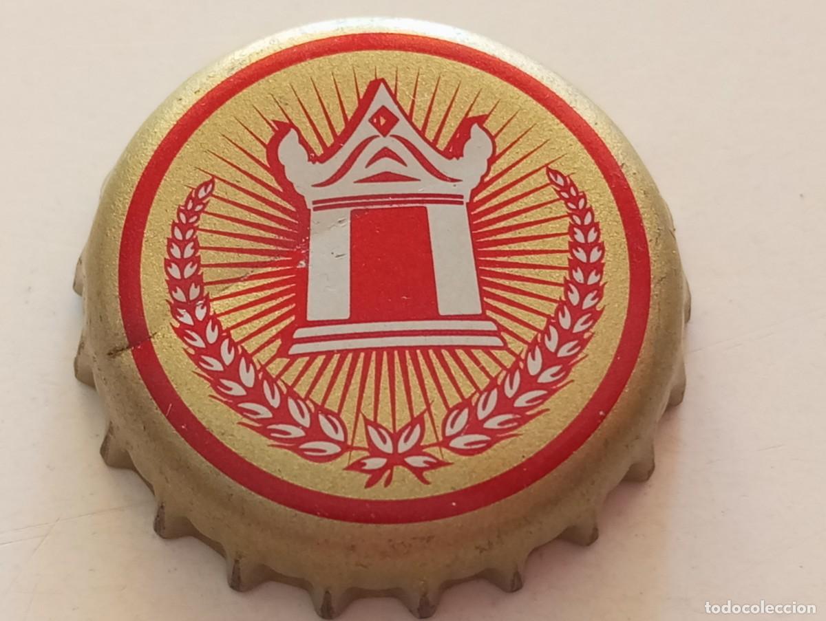 Coleccionismo de cervezas: Chapa tap&oacute;n corona de la cerveza camboyana CAMBODIA BEER - KHMER BEVERAGE COMPANY