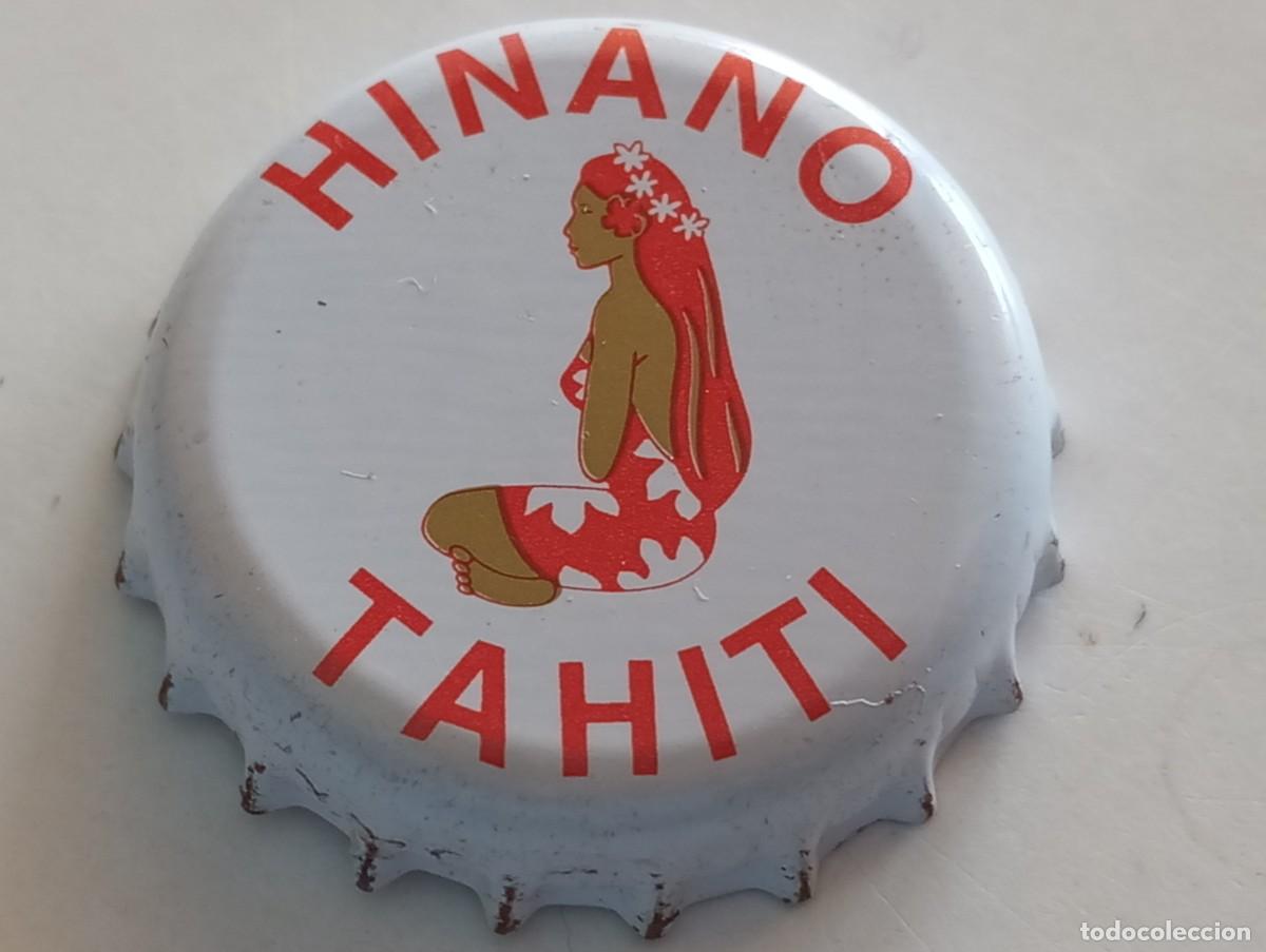 Coleccionismo de cervezas: Chapa tap&oacute;n corona de la cerveza de la Polinesia francesa HINANO TAHIT&Iacute;