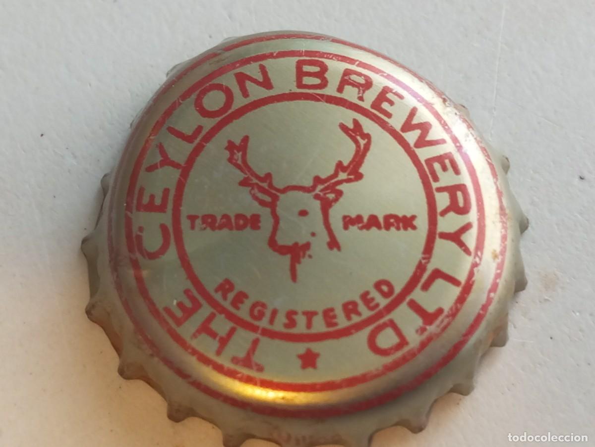 Coleccionismo de cervezas: Chapa tap&oacute;n corona de la cerveza de Sri Lanka THE CEYLON BRERWERY LTD