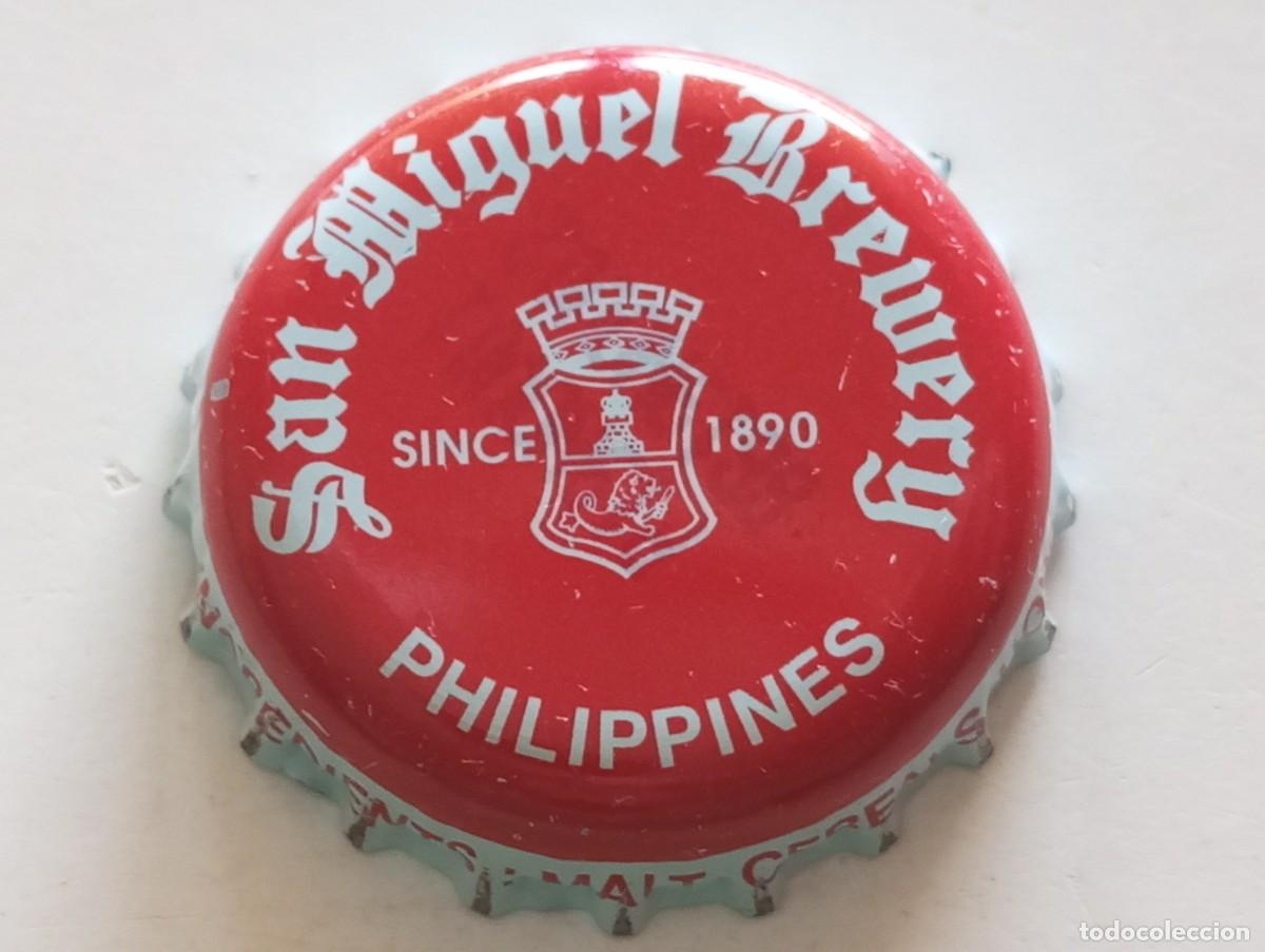 Coleccionismo de cervezas: Chapa tap&oacute;n corona de la cerveza filipina SAN MIGUEL BREWERY SINCE 1890 - PHILIPPINES