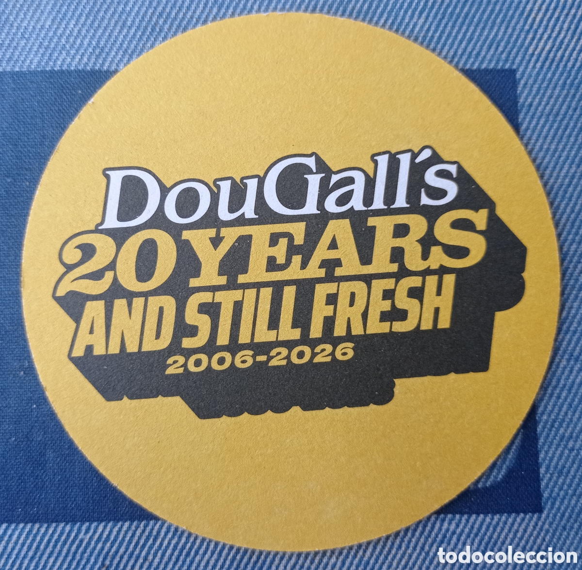 Coleccionismo de cervezas: POSAVASO CERVEZA DOUGALLS