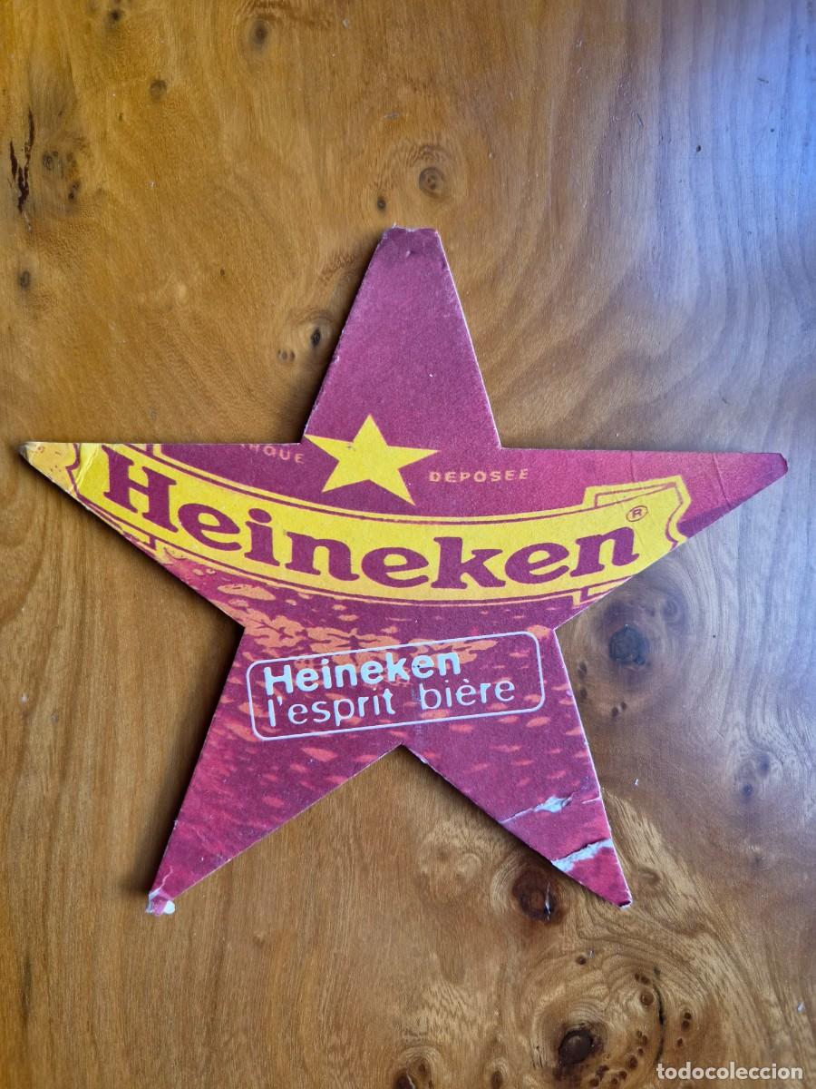Coleccionismo de cervezas: POSAVASOS HEINEKEN ESTRELLA