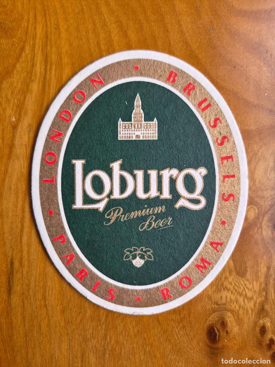 Coleccionismo de cervezas: POSAVASOS CERVEZA LOBURG