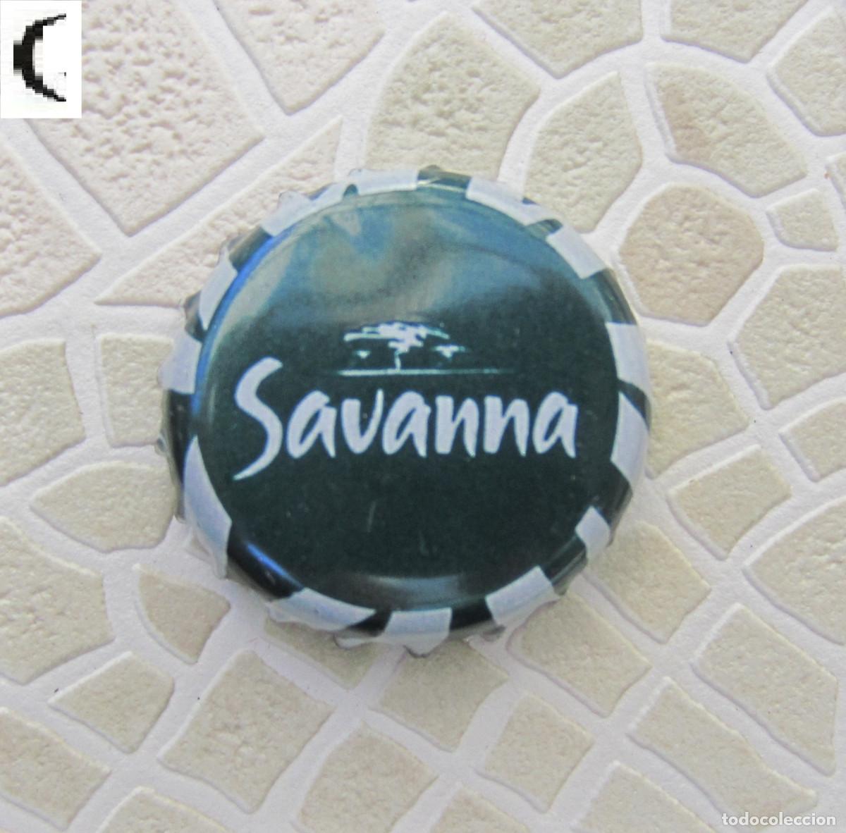 Coleccionismo de cervezas: CHAPAS TAPON CORONA CHAPA SIDRA SAVANNA