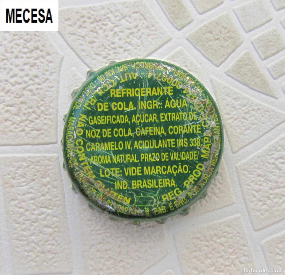 Coleccionismo de cervezas: CHAPAS TAPON CORONA CHAPA REFRESCO COLA BRASIL