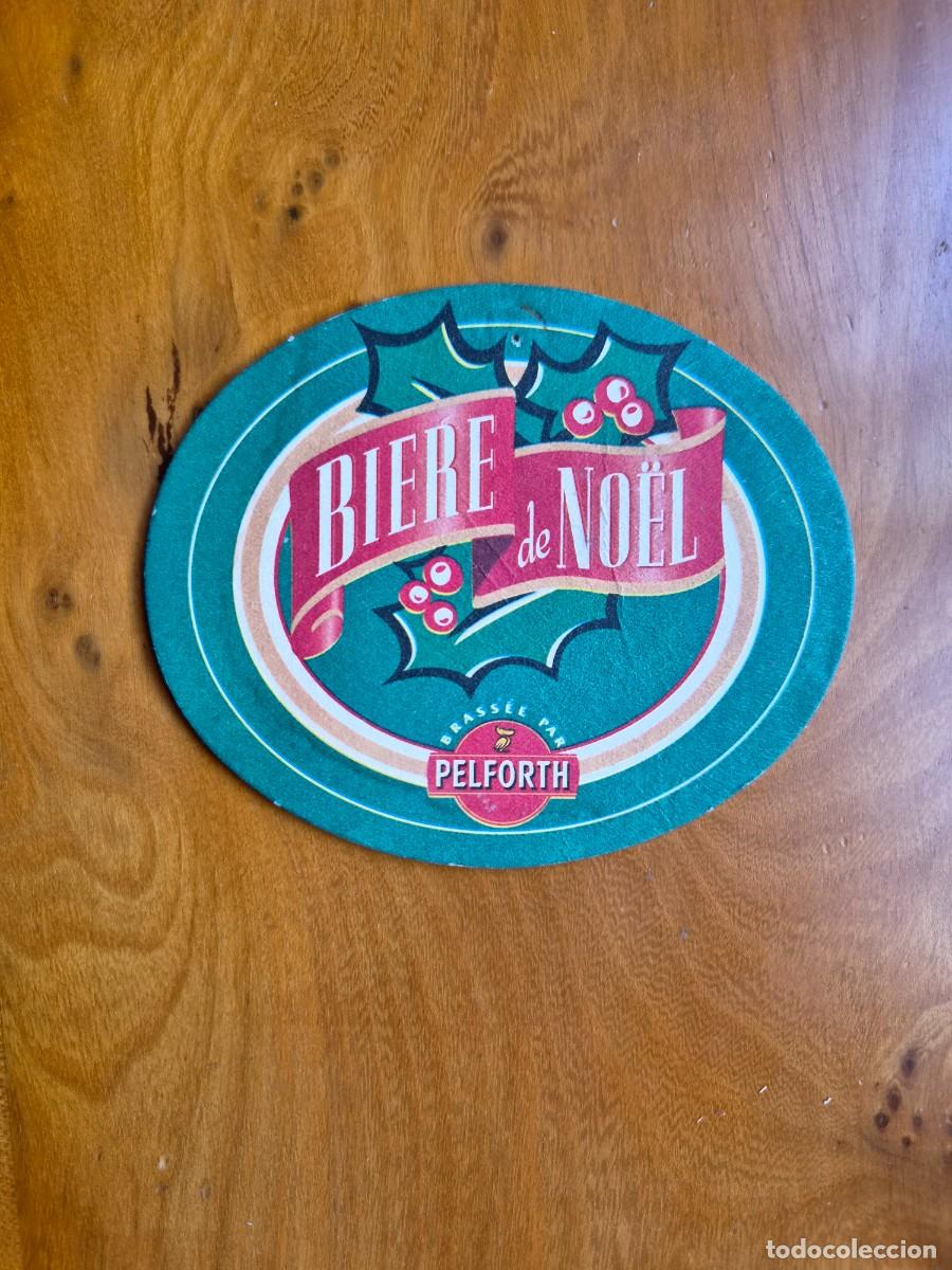 Coleccionismo de cervezas: POSAVASOS CERVEZA BIER DE N&Ouml;EL