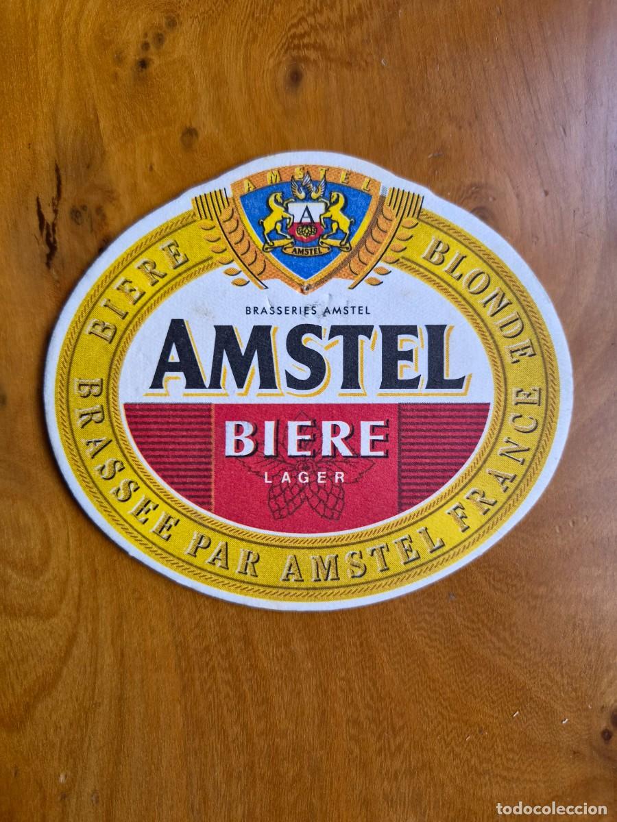 Coleccionismo de cervezas: POSAVASOS CERVEZA AMSTEL